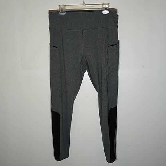 Yoga high rise leggings black cat. Size XL - Picture 1 of 7